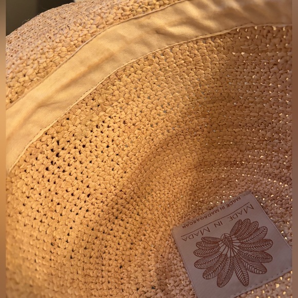 Palermo Wide Brimmed Raffia Sun Hat - Picture 7 of 7